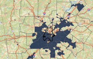 Majority-Minority” Neighborhoods, 2010 (20-Counties)