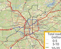 Map thumbnail - Traffic Tuesday: Keep on Truckin'