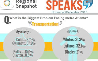 Infographic - Metro Atlanta Speaks survey results