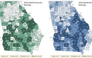 2016 County Health Rankings Georgia