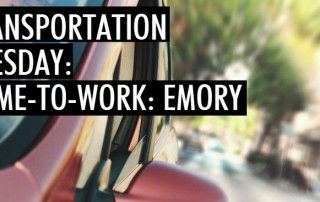Emory employee travel patterns