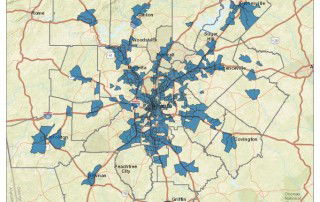 atlanta millennial map