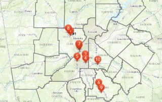 atlanta traffic jams july